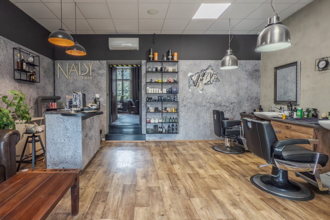Barbershop Naisy Gentleman zevnitř